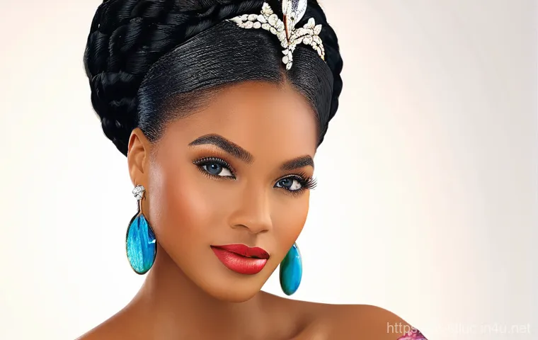 세인트루시아의 미스 월드 참가자 - **Prompt 1: The Inaugural Radiance of St. Lucia on the Global Stage**
    "A stunning, confident you...