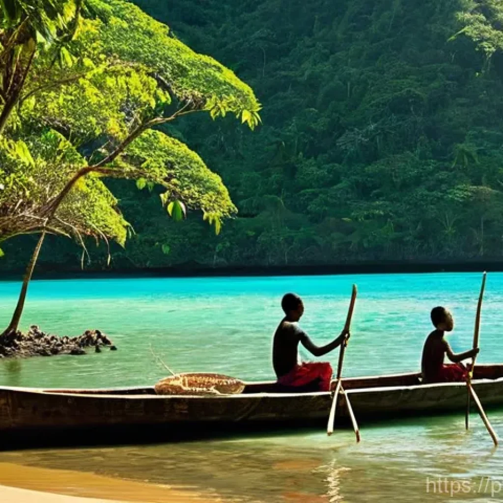 세인트루시아의 역사적 사건 - **Indigenous Life in Hewanorra:**
    "An ancient Arawak or Carib village scene on the island of 'He...