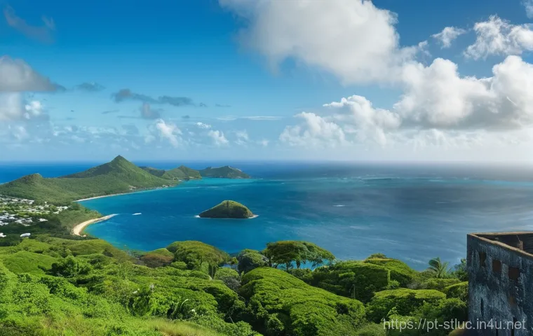 세인트루시아의 역사적 사건 - **Indigenous Life in Hewanorra:**
    "An ancient Arawak or Carib village scene on the island of 'He...