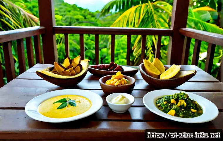 O que comer em Santa Lúcia: pratos tradicionais, sabores locais e como escolher uma experiência gastronómica 3 세인트루시아 전통 요리 관련 이미지 1